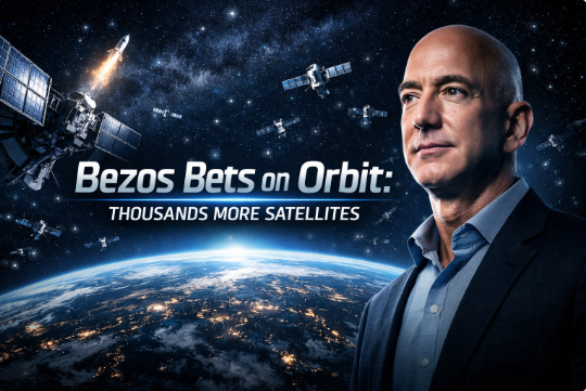 Jeff Bezos wants to launch thousands of new satellites into space